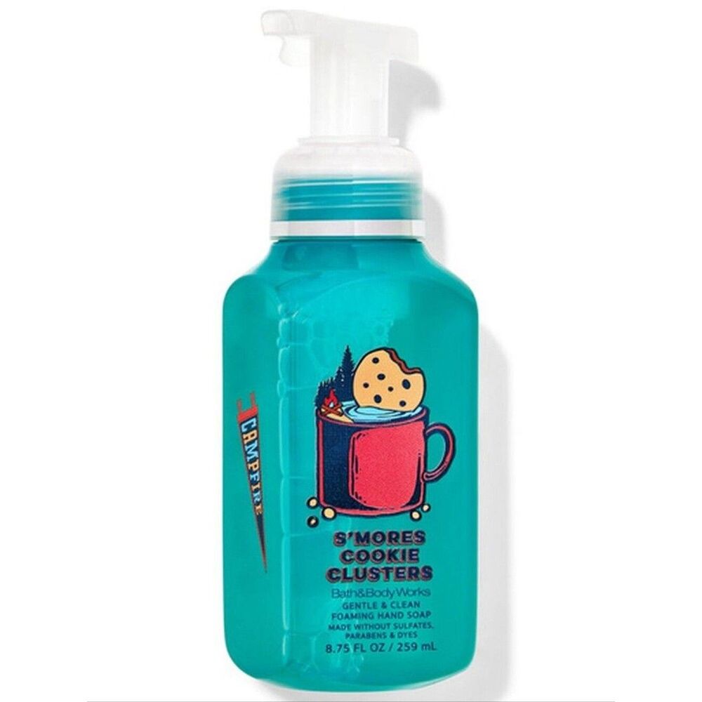 Bath & Body Works Kids S'mores Cookie Clusters Gentle Foaming Hand Soap New RARE
